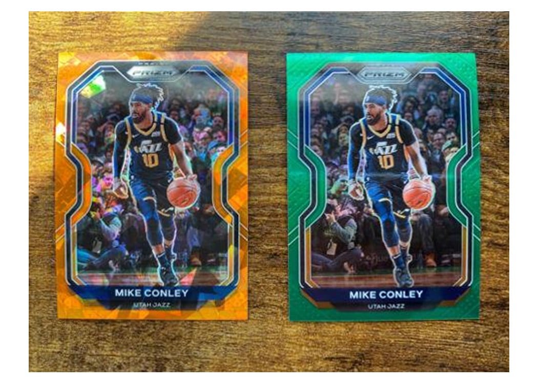 2020-21 Panini Prizm Base Set Mike Conley #198 card