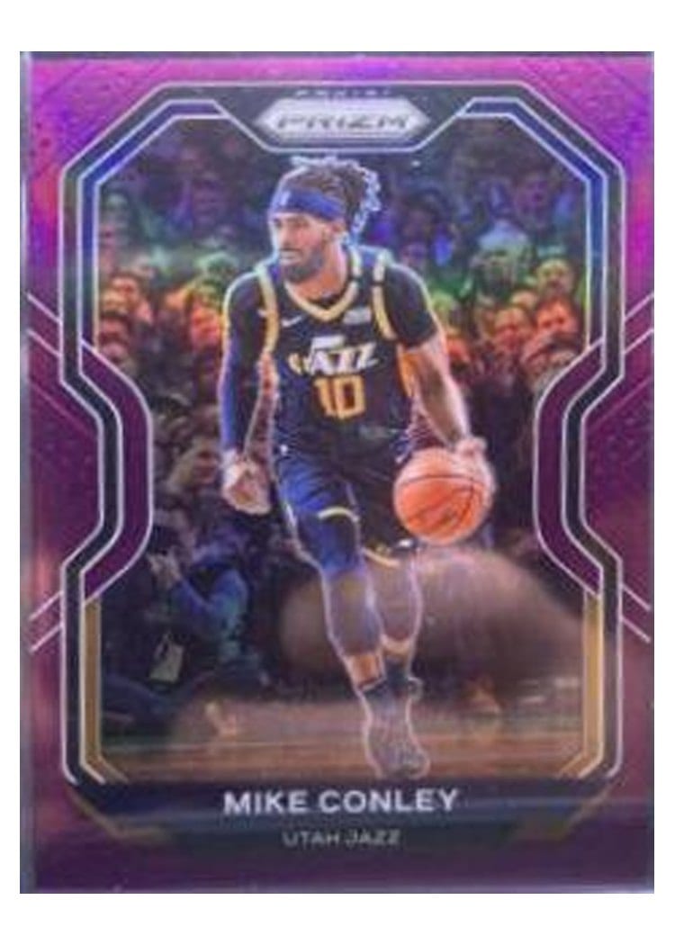 2020-21 Panini Prizm Base Set Mike Conley #198 card