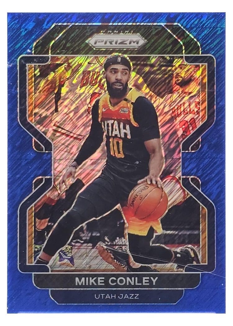 2021-22 Panini Prizm Base Set Mike Conley #117 card