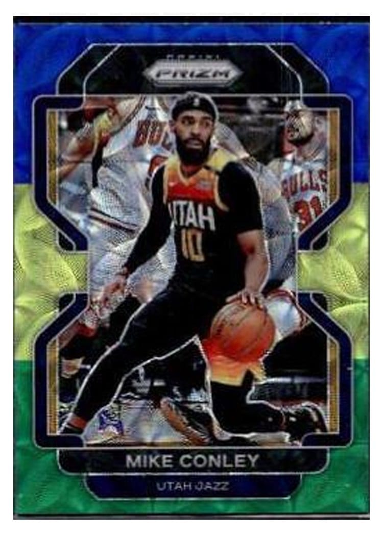 2021-22 Panini Prizm Base Set Mike Conley #117 card