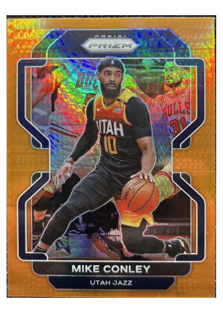 2021-22 Panini Prizm Base Set Mike Conley #117 card