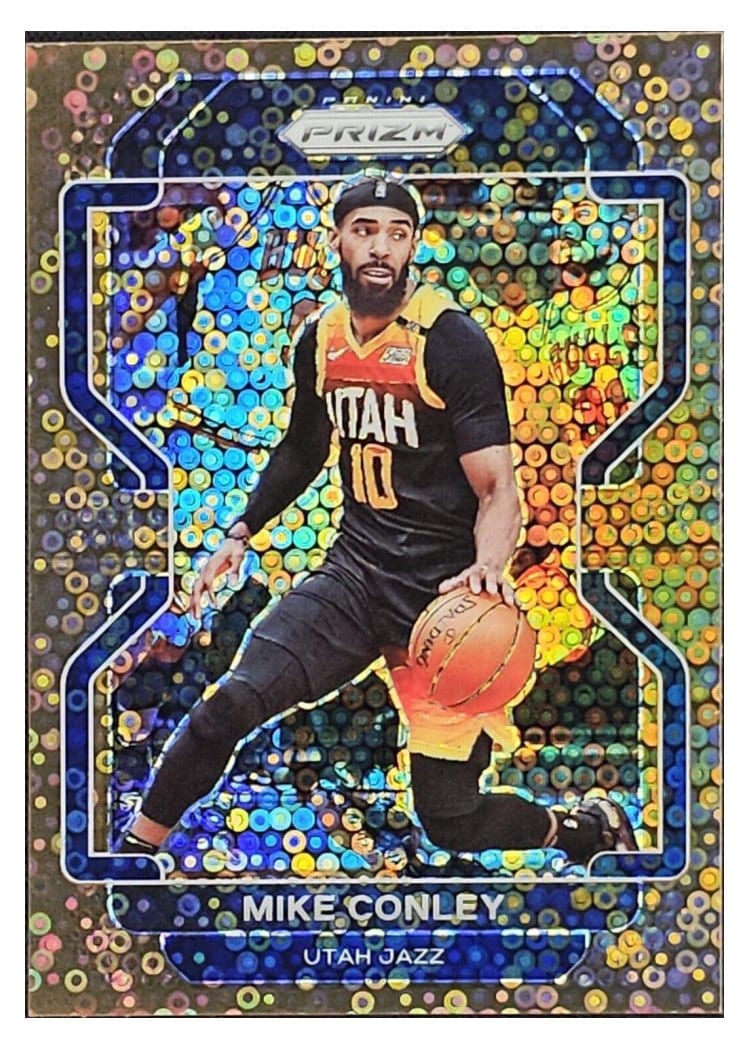 2021-22 Panini Prizm Base Set Mike Conley #117 card