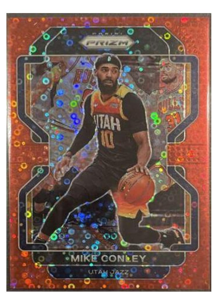 2021-22 Panini Prizm Base Set Mike Conley #117 card