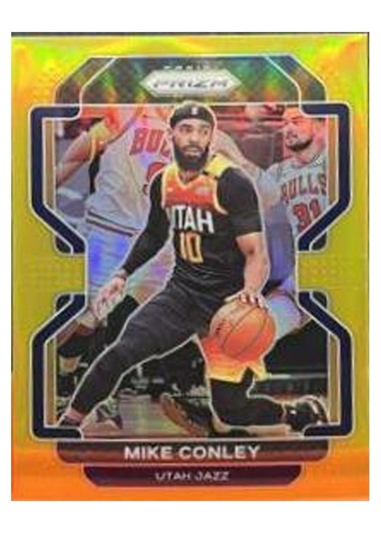 2021-22 Panini Prizm Base Set Mike Conley #117 card