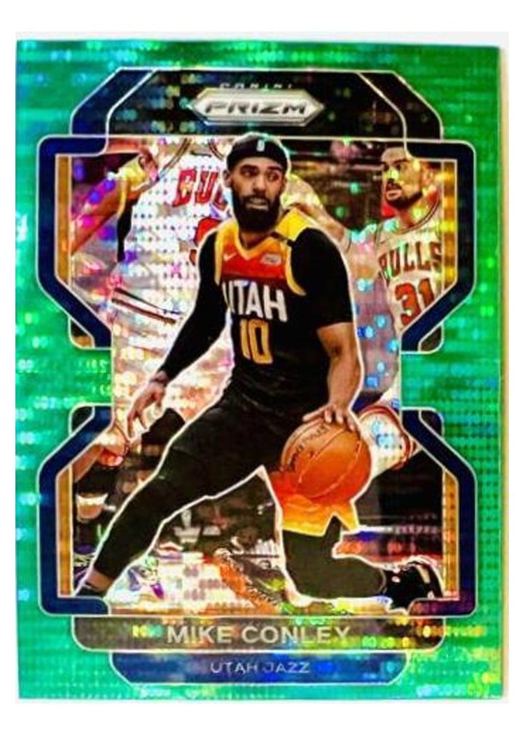 2021-22 Panini Prizm Base Set Mike Conley #117 card