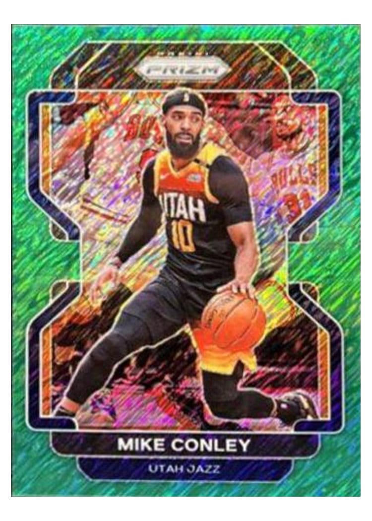 2021-22 Panini Prizm Base Set Mike Conley #117 card
