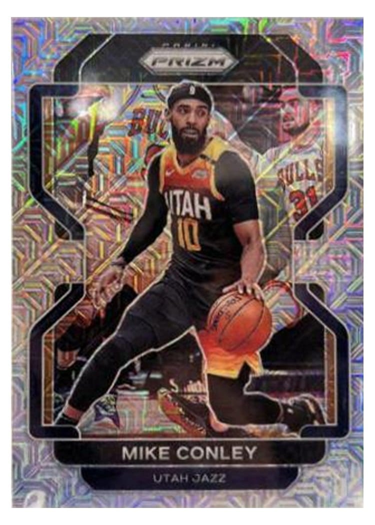 2021-22 Panini Prizm Base Set Mike Conley #117 card