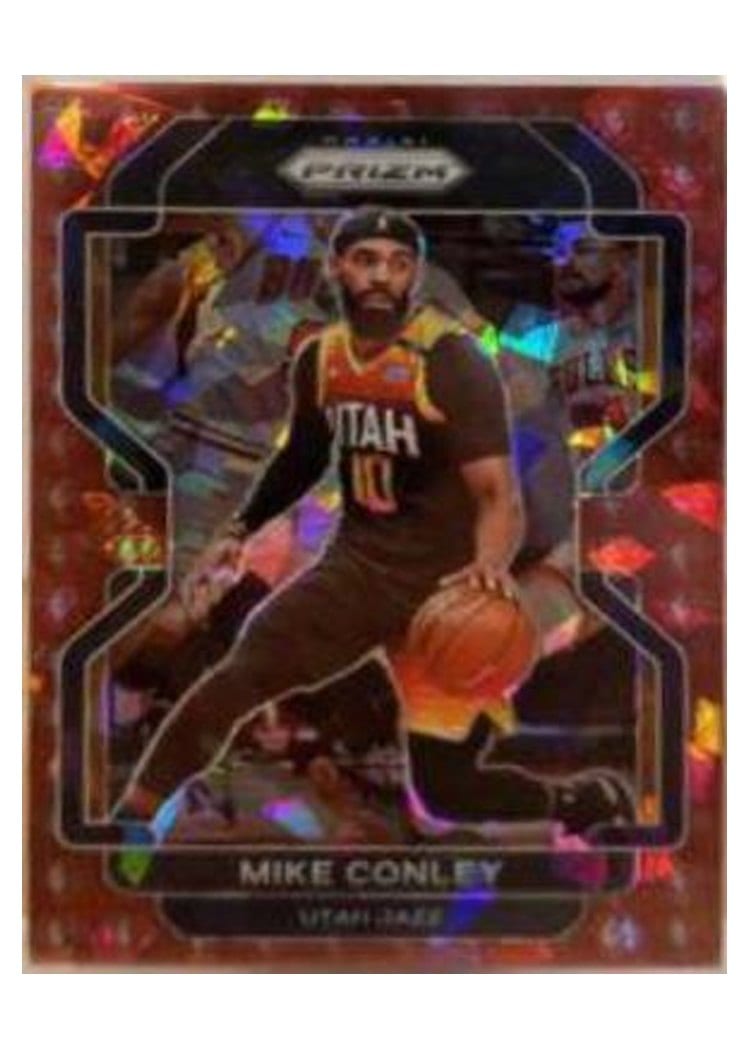2021-22 Panini Prizm Base Set Mike Conley #117 card