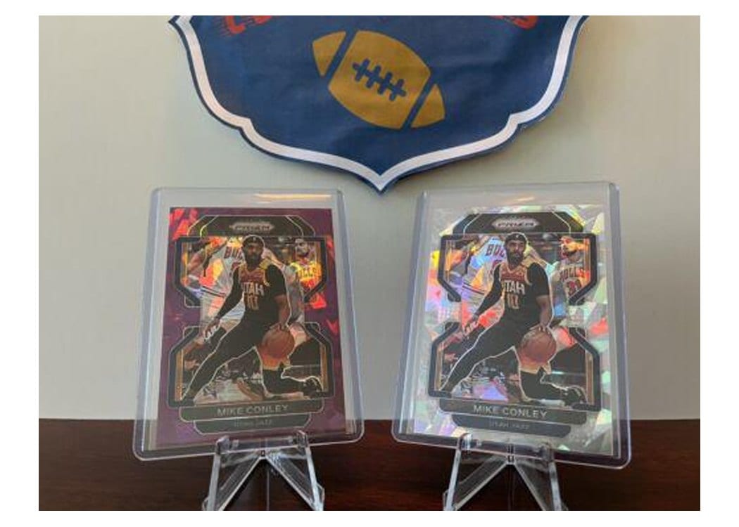2021-22 Panini Prizm Base Set Mike Conley #117 card