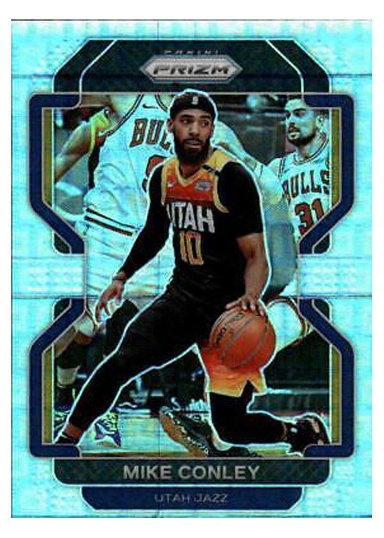 2021-22 Panini Prizm Base Set Mike Conley #117 card
