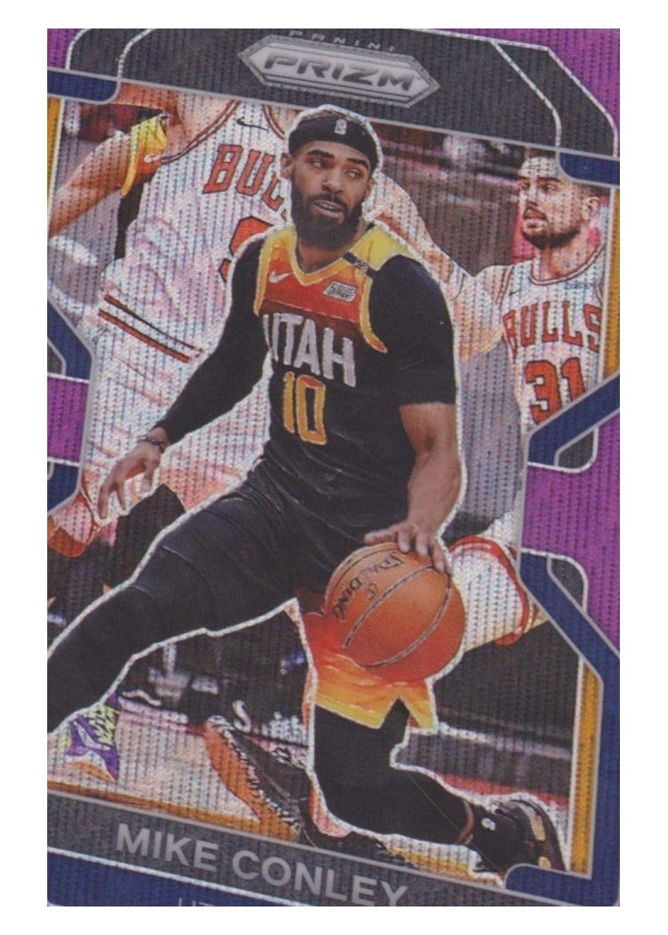2021-22 Panini Prizm Base Set Mike Conley #117 card