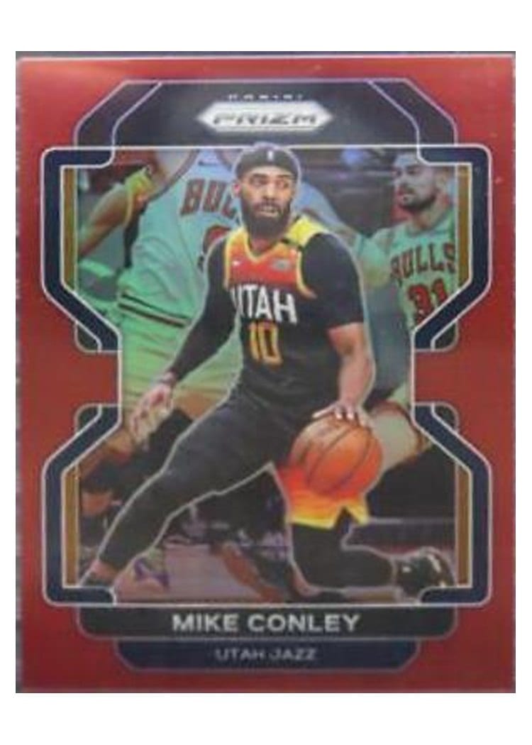 2021-22 Panini Prizm Base Set Mike Conley #117 card
