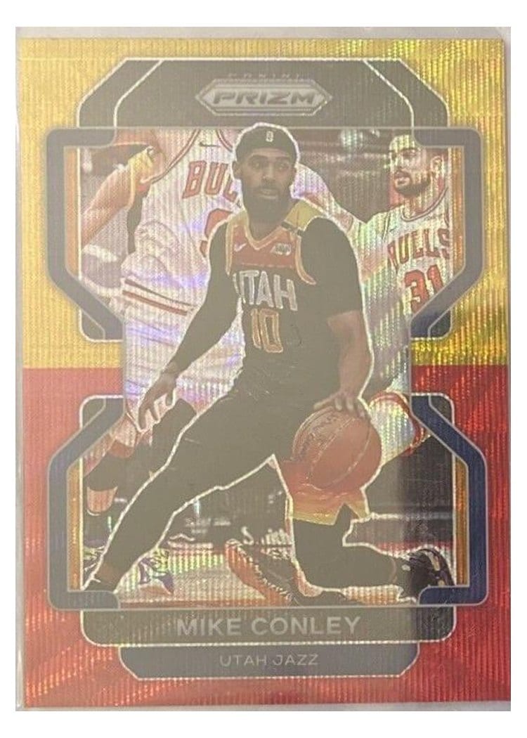2021-22 Panini Prizm Base Set Mike Conley #117 card