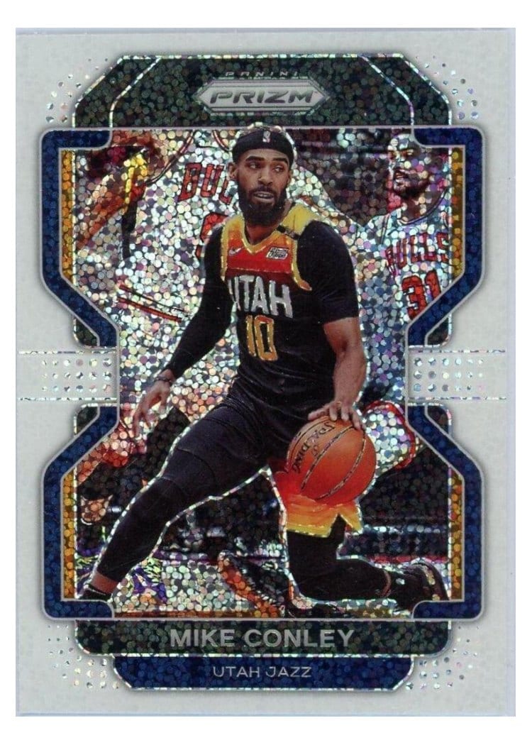 2021-22 Panini Prizm Base Set Mike Conley #117 card
