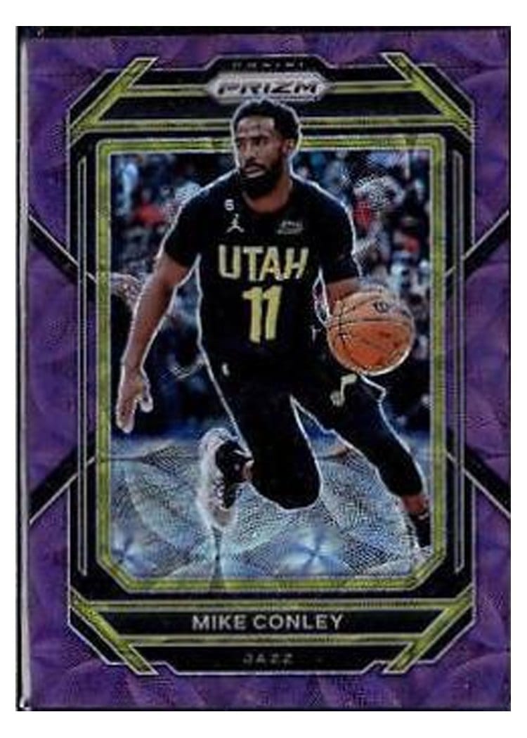 2022-23 Panini Prizm Base Set Mike Conley #45 card