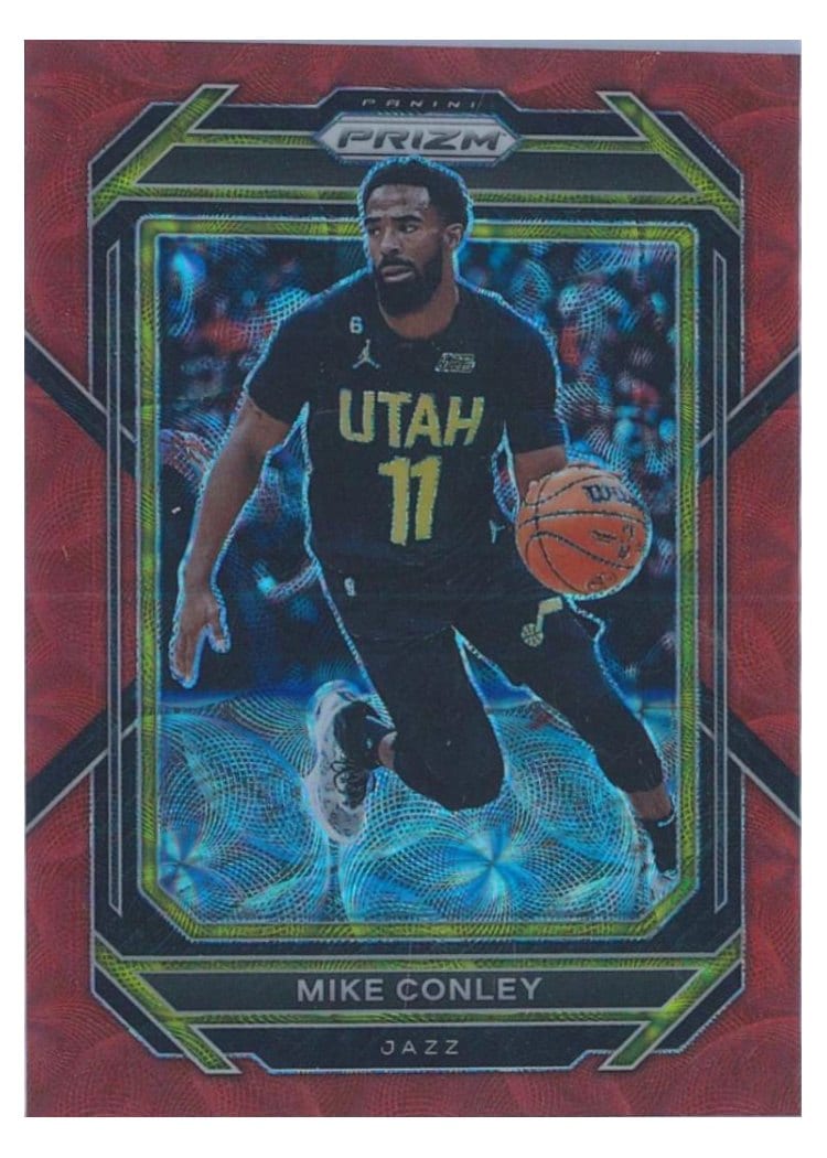 2022-23 Panini Prizm Base Set Mike Conley #45 card