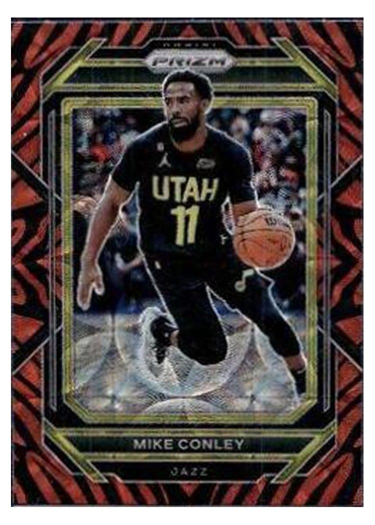 2022-23 Panini Prizm Base Set Mike Conley #45 card