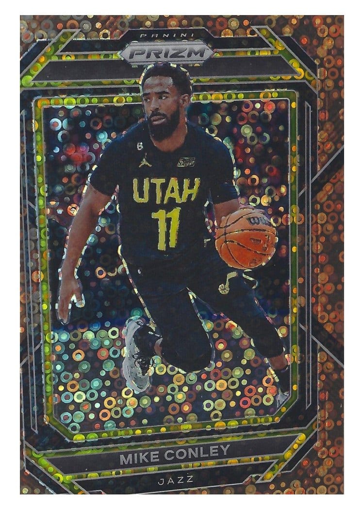 2022-23 Panini Prizm Base Set Mike Conley #45 card