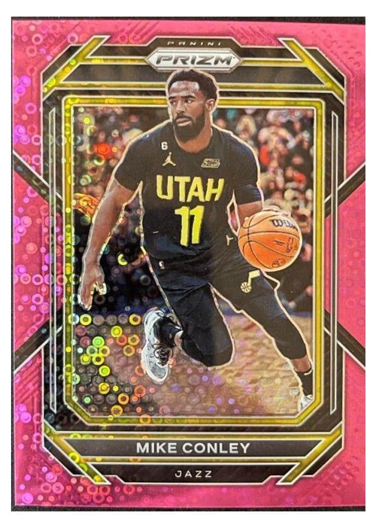 2022-23 Panini Prizm Base Set Mike Conley #45 card