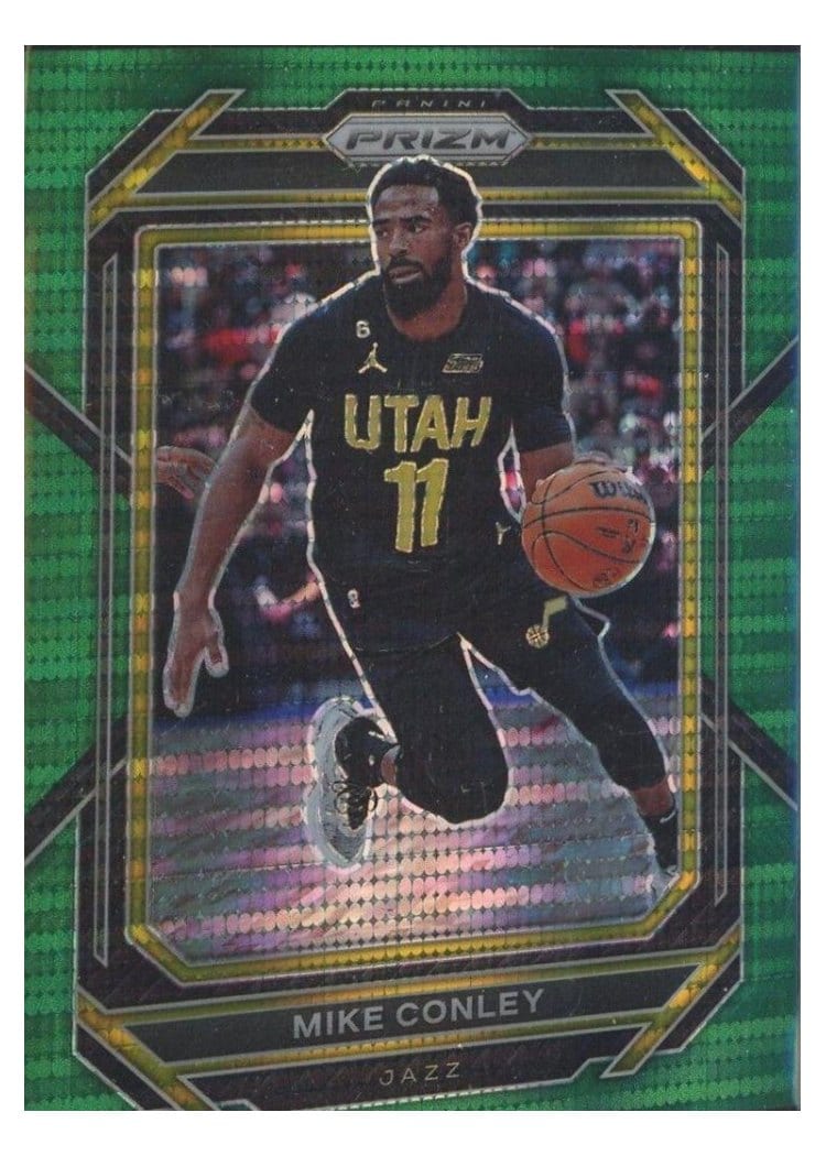 2022-23 Panini Prizm Base Set Mike Conley #45 card