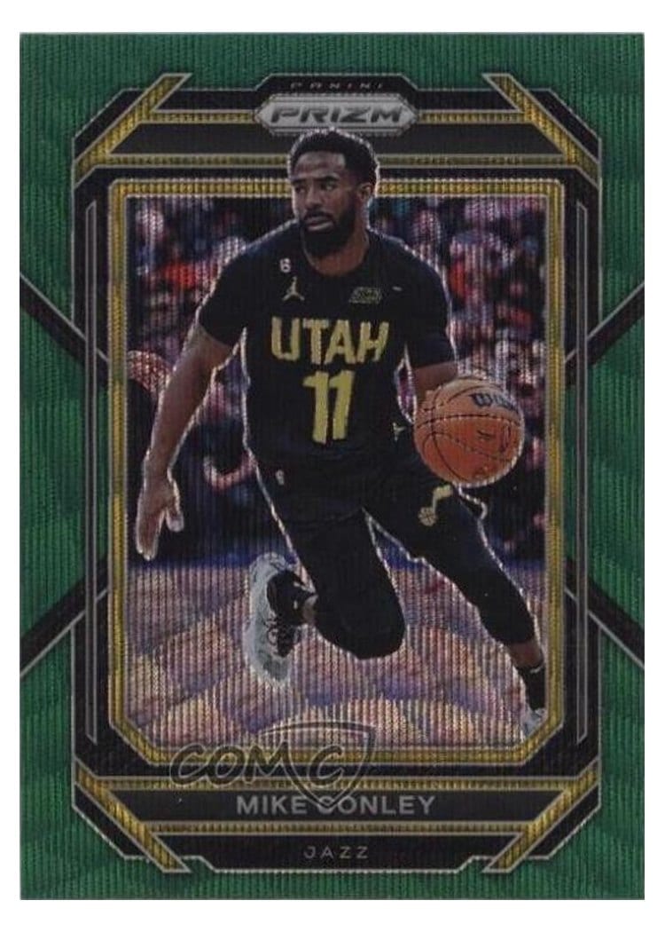 2022-23 Panini Prizm Base Set Mike Conley #45 card