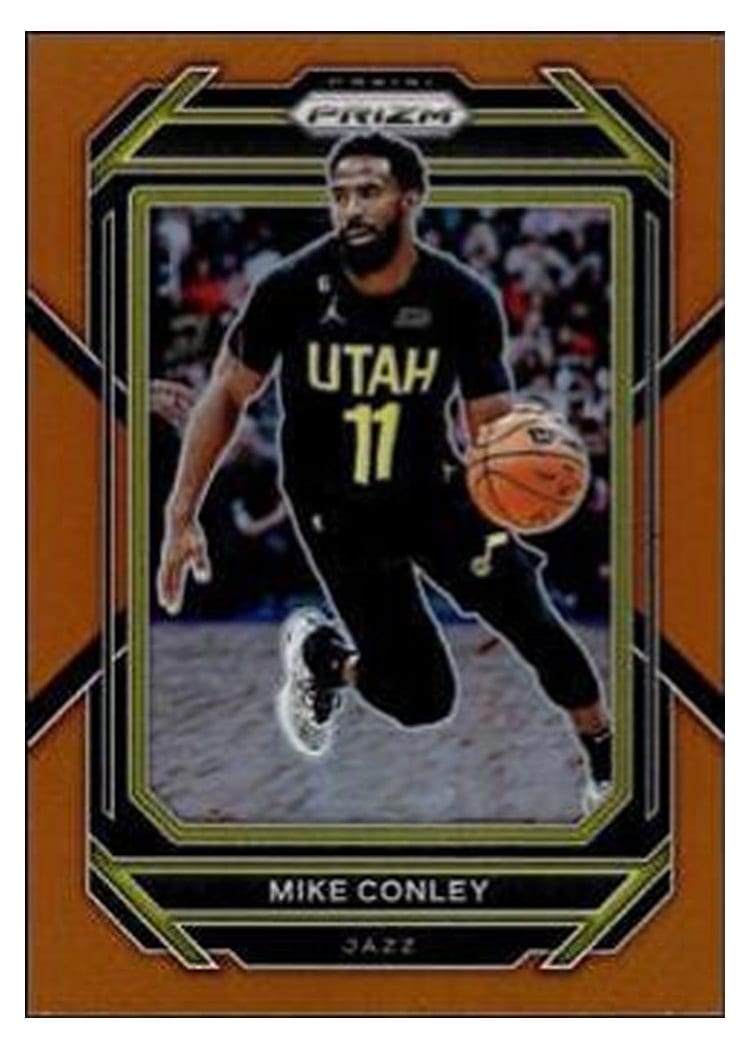 2022-23 Panini Prizm Base Set Mike Conley #45 card