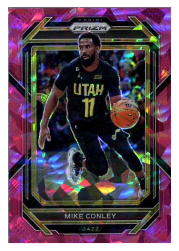 2022-23 Panini Prizm Base Set Mike Conley #45 card