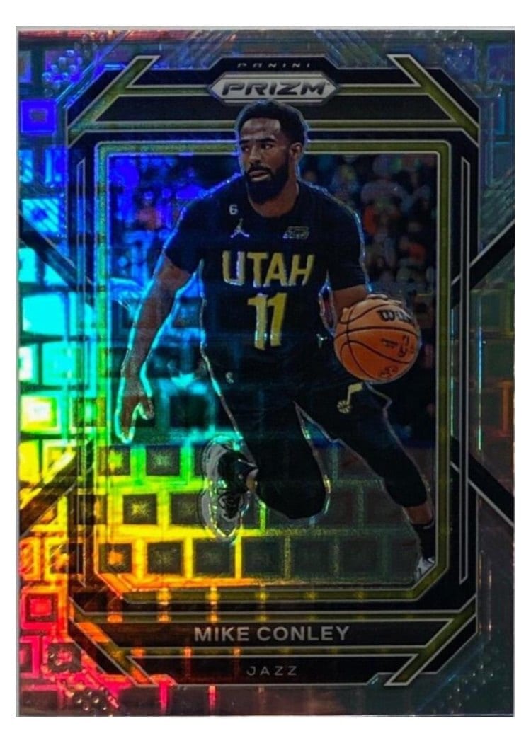 2022-23 Panini Prizm Base Set Mike Conley #45 card