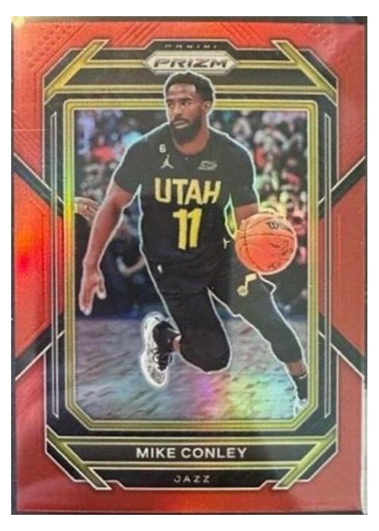 2022-23 Panini Prizm Base Set Mike Conley #45 card