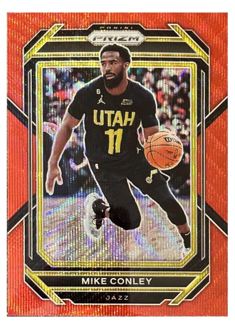 2022-23 Panini Prizm Base Set Mike Conley #45 card