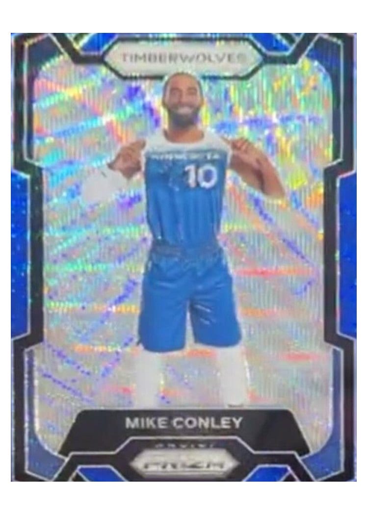 2023-24 Panini Prizm Base Set Mike Conley #57 card