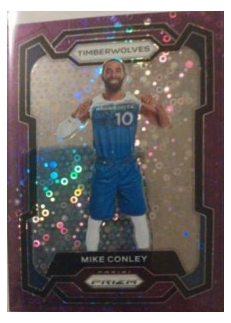 2023-24 Panini Prizm Base Set Mike Conley #57 card