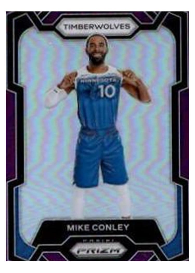 2023-24 Panini Prizm Base Set Mike Conley #57 card