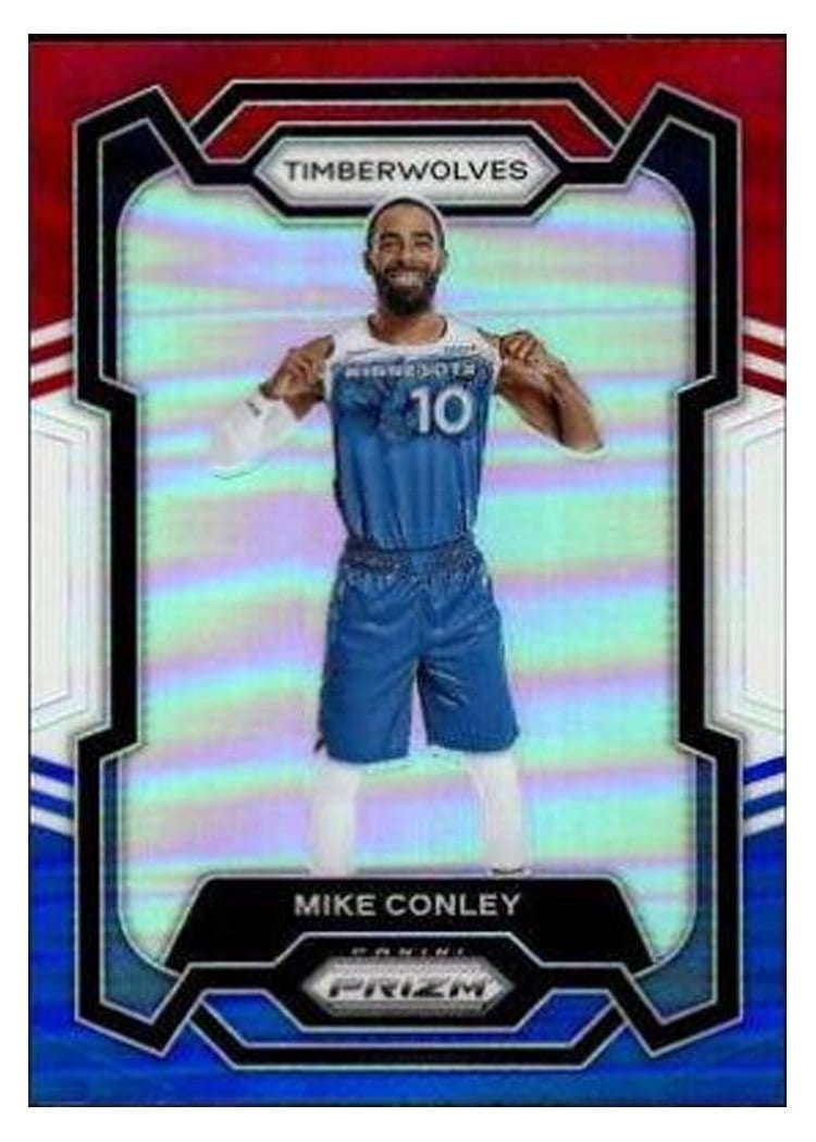 2023-24 Panini Prizm Base Set Mike Conley #57 card