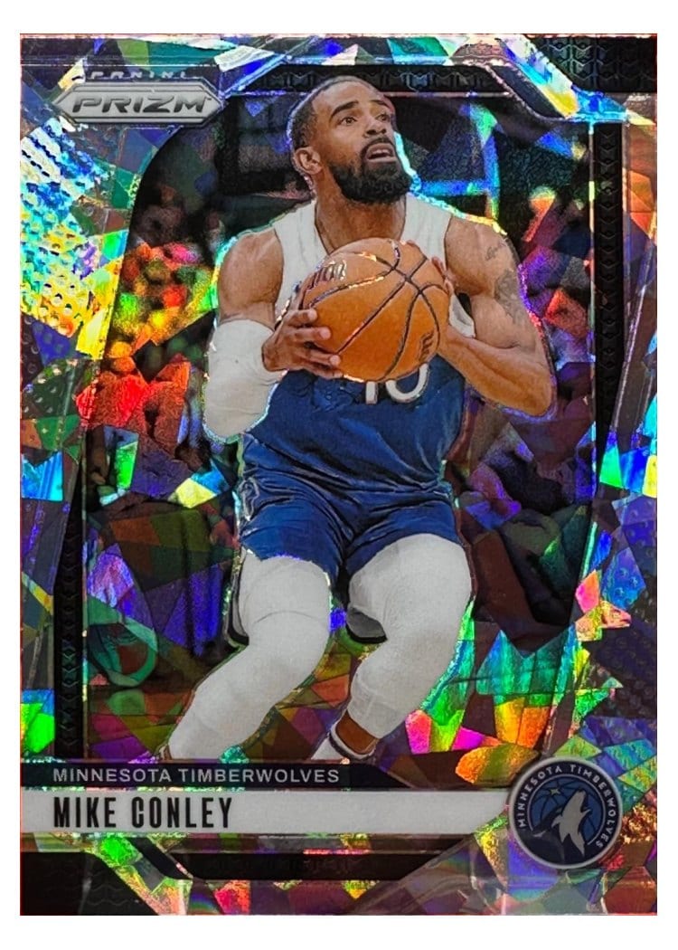 2024-25 Panini Prizm Base Set Mike Conley #137 card