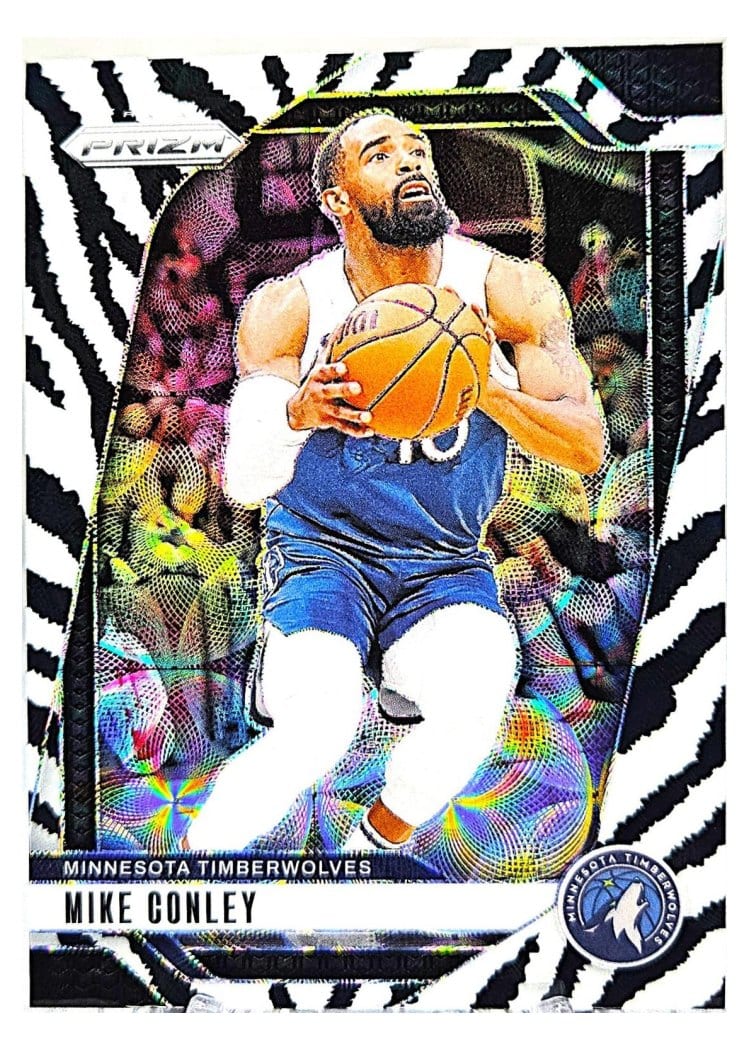 2024-25 Panini Prizm Base Set Mike Conley #137 card