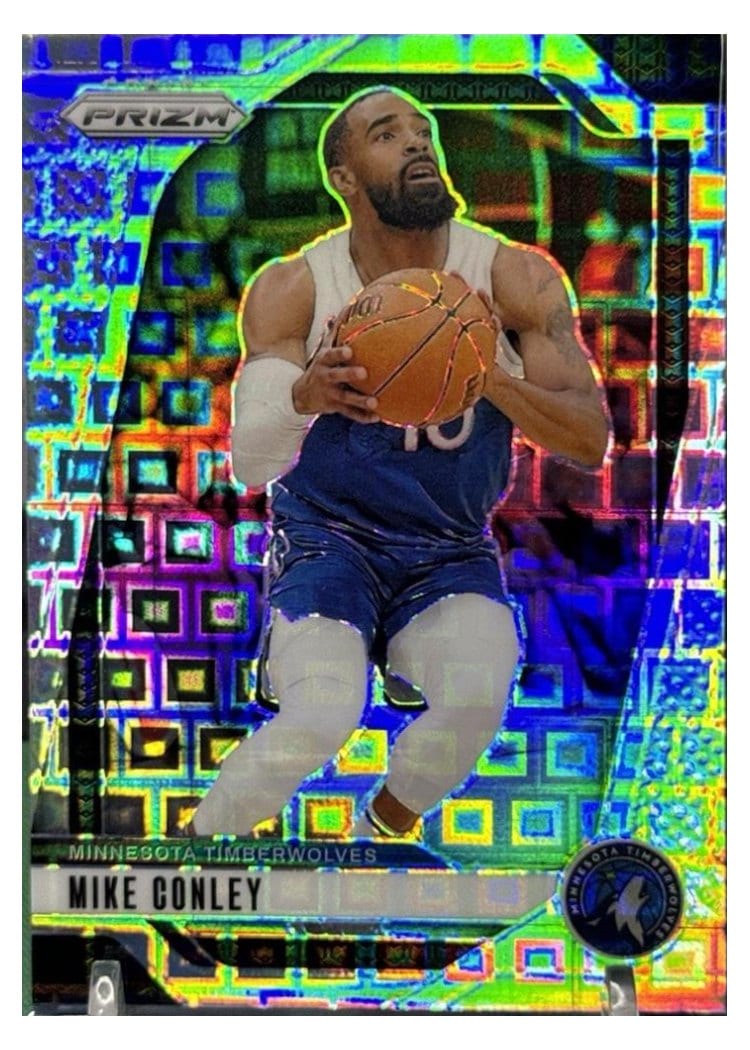 2024-25 Panini Prizm Base Set Mike Conley #137 card