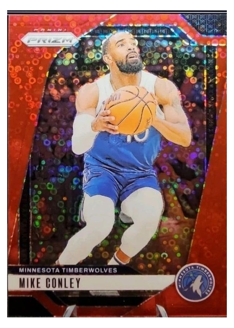 2024-25 Panini Prizm Base Set Mike Conley #137 card