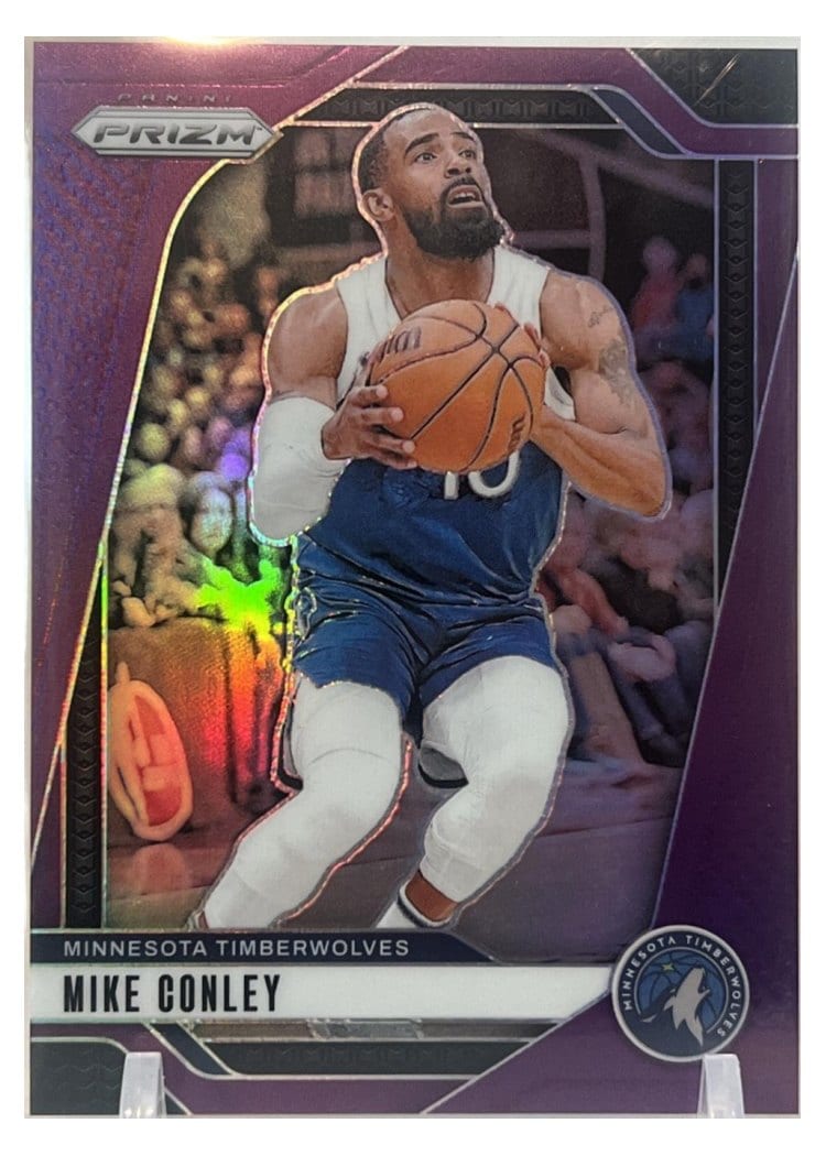 2024-25 Panini Prizm Base Set Mike Conley #137 card