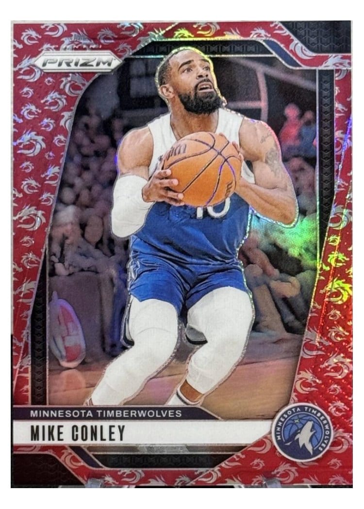 2024-25 Panini Prizm Base Set Mike Conley #137 card