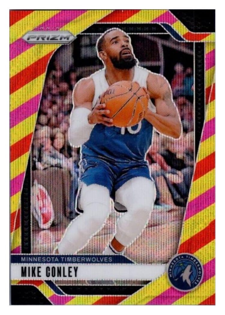 2024-25 Panini Prizm Base Set Mike Conley #137 card