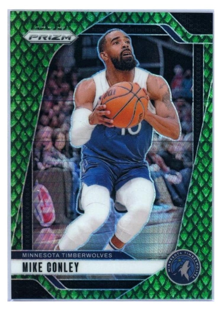 2024-25 Panini Prizm Base Set Mike Conley #137 card