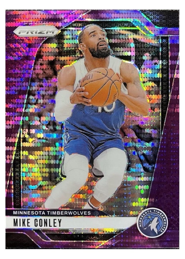 2024-25 Panini Prizm Base Set Mike Conley #137 card