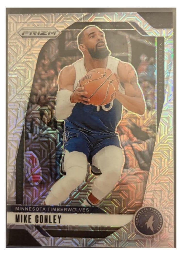 2024-25 Panini Prizm Base Set Mike Conley #137 card