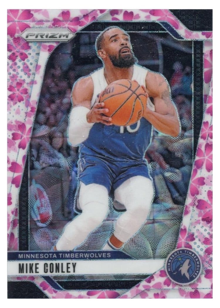 2024-25 Panini Prizm Base Set Mike Conley #137 card
