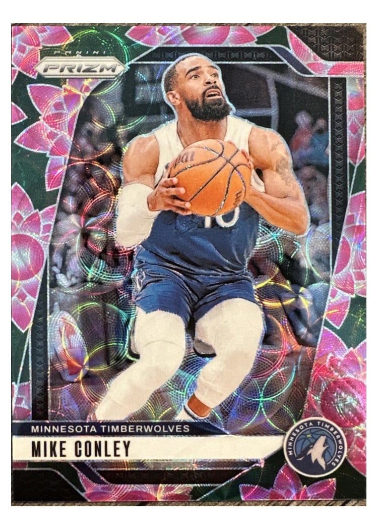 2024-25 Panini Prizm Base Set Mike Conley #137 card