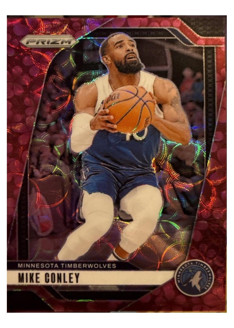 2024-25 Panini Prizm Base Set Mike Conley #137 card