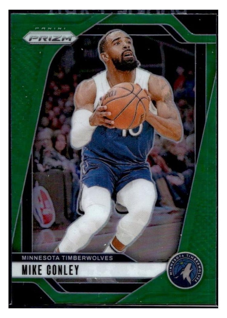 2024-25 Panini Prizm Base Set Mike Conley #137 card