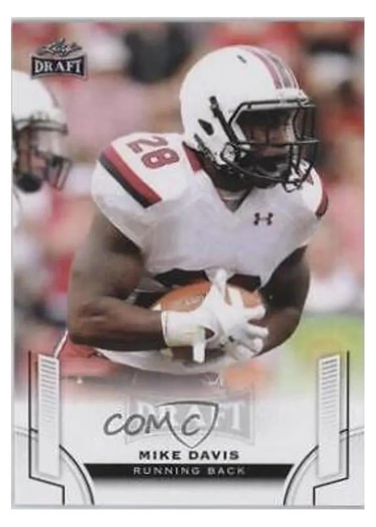 2015 Leaf Draft Mike Davis #42 card
