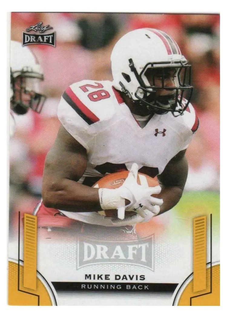 2015 Leaf Draft Mike Davis #42 card